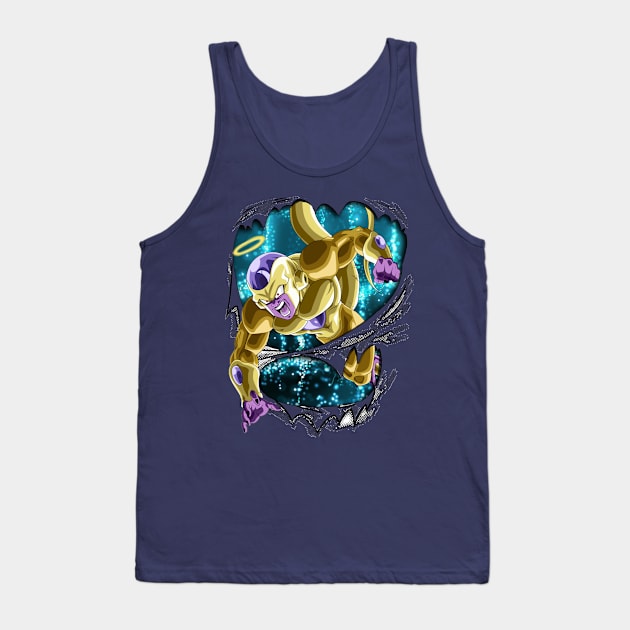 Golden Frezzer Dragon ball super Tank Top by GeekCastle